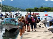 Going to a Mayan village on the lake