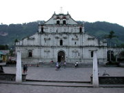 The colonial era Catholic church in Panajachel