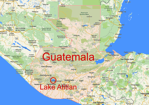 Guatemala map